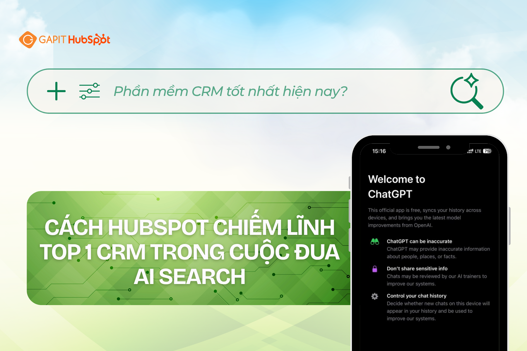 CASE STUDY: CÁCH HUBSPOT CHIẾM LĨNH TOP 1 CRM TRONG CUỘC ĐUA AI SEARCH
