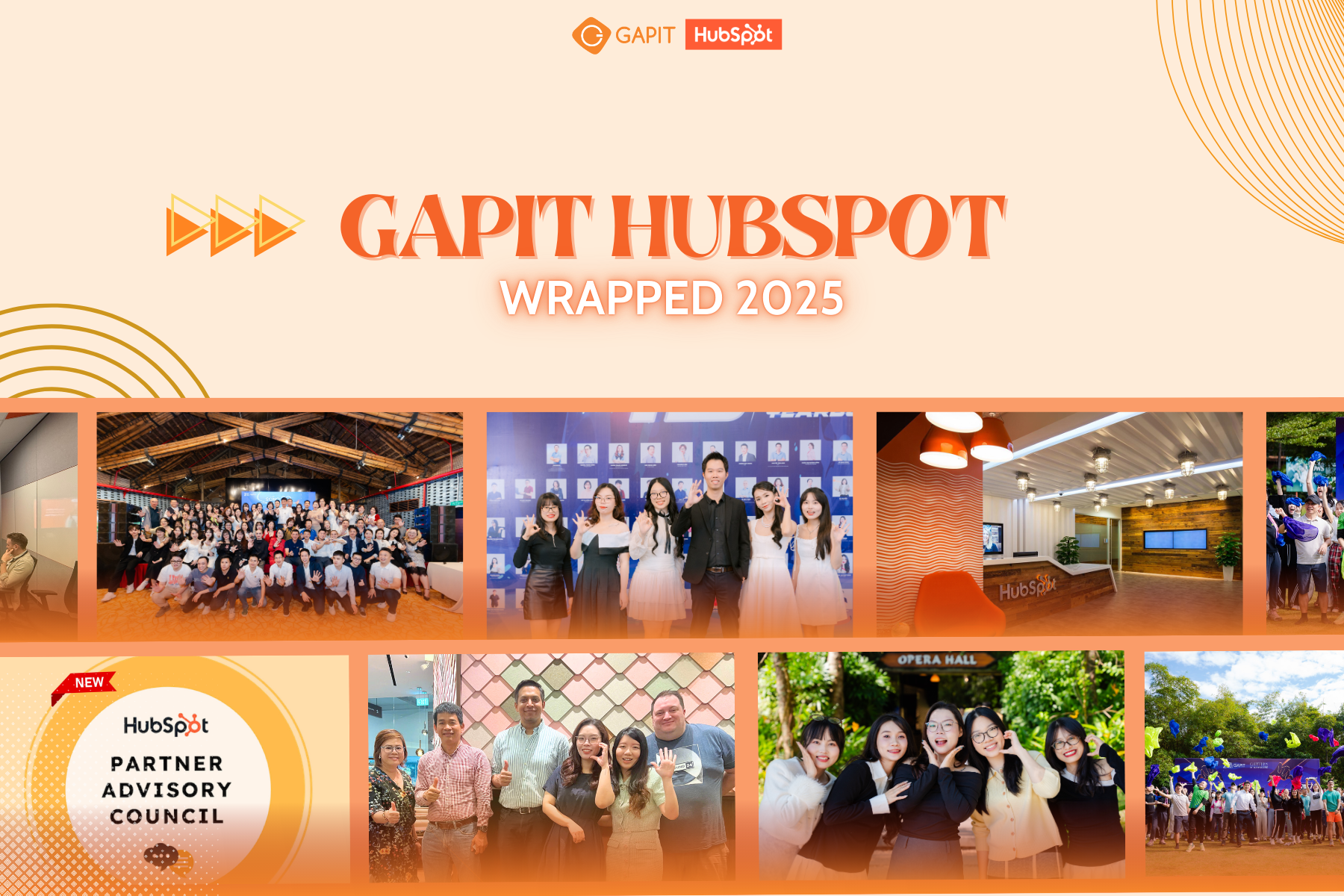 GAPIT HUBSPOT WRAPPED 2025: Nhìn lại một hành trình đáng nhớ!